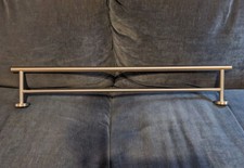Bath Towel Bar Towel Rack Double Bar 30" - 304 Stainless Steel - Wall mount