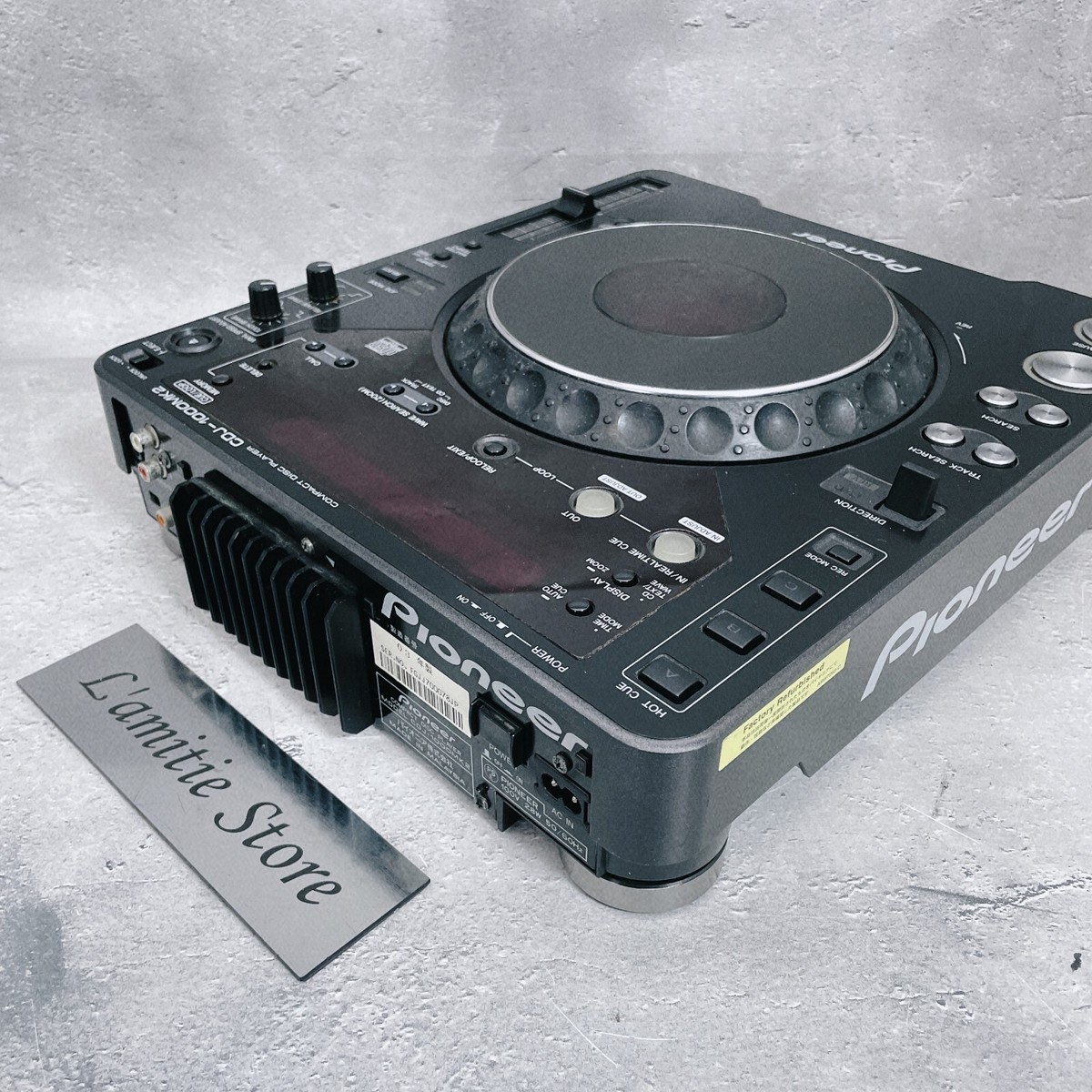 Pioneer DJ CDJ-1000MK2 CD Turntable Japan Black CDJ1000MK2 Pioneer DJ CDJ-1000MK2 CD Turntable Japan Black CDJ1000MK2