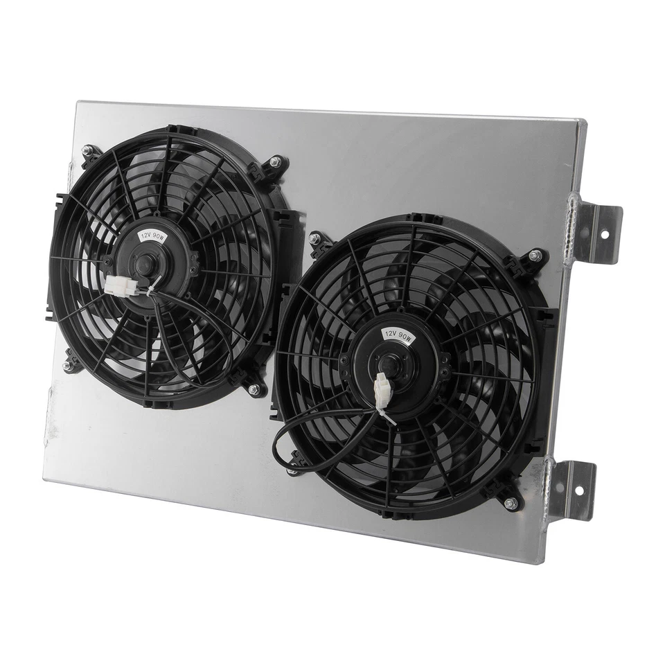 Aluminum Radiator Shroud Fan FOR 57-59 58 Ford Fairlane Custom Ranchero Mercury - Image 3 of 4