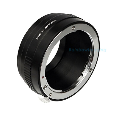 Pentax PK Lens Micro 4/3 m4/3 Adapter Olympus E-PL5 E-PL6 E-PL7 E-PL8 E-M5 E-M10