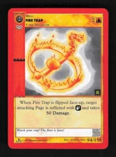 MetaZoo Cryptid Nation Kickstarter - FIRE TRAP 94/159 - NM