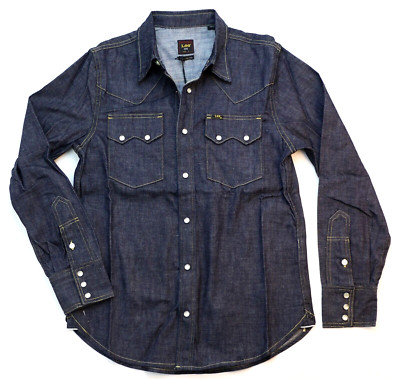 bariki Lee  Lee 101 '50s Western Shirt Men's Sizes Kuroki Japanese