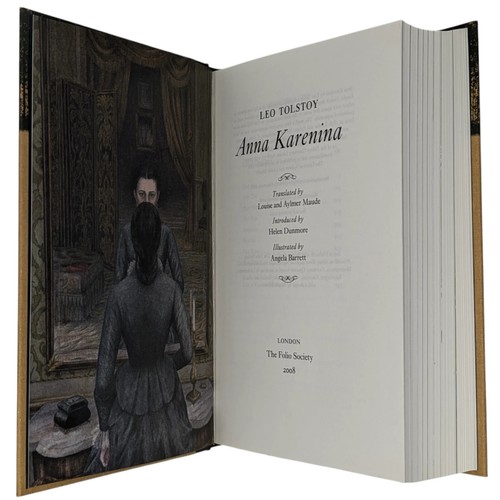 Anna Karenina LEO TOLSTOY Illustrated MAUDE Translation FOLIO SOCIETY 2008 - Picture 10 of 20