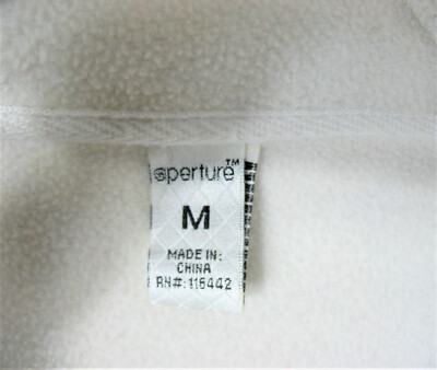 Aperture Women's Size Medium Snowboard Ski Jacket White With Multi