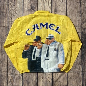 yellow camel jacket