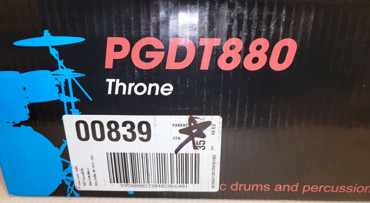 NEW IN BOX) PDP by DW 800 Series Round Top Throne Seat
