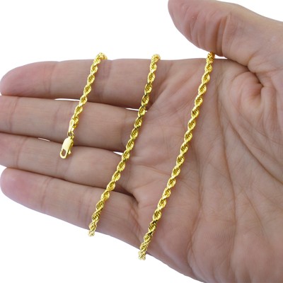 10K Yellow Gold Solid 4mm Men Diamond 