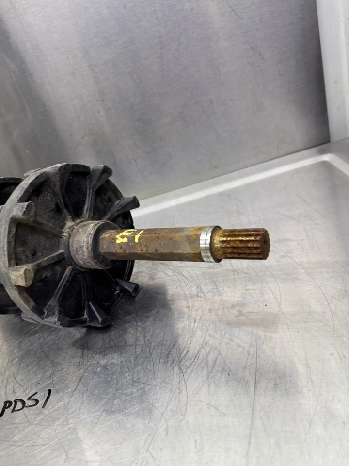 OEM 02 03 04 POLARIS XCSP EDGE 500 600 EJE DE TRANSMISIÓN DE CONDUCTOR DE PISTA EJE DE TRANSMISIÓN 9 ENGRANAJES Foto 3 de 4