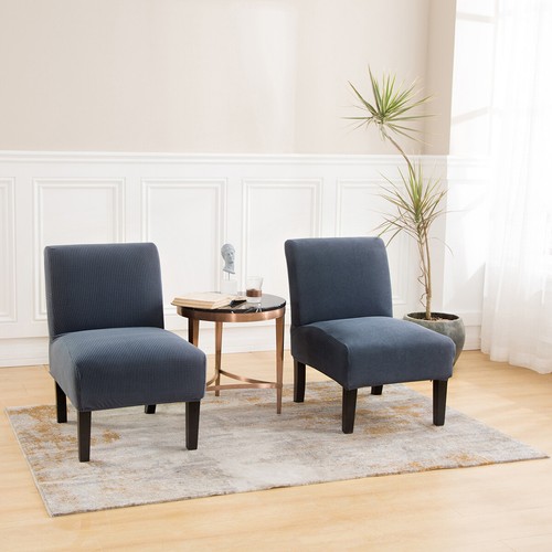 Armless Accent Chair Cover, Large Size Armless Slipper Chair Slipcover Protector - 第 65/86 張圖片