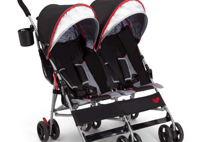 delta double stroller