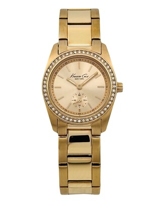 KENNETH COLE LADIE\'S ROSE GOLD CRYSTALS SECOND DIAL WATCH KC4791 Kenneth Cole Ladies Mother of Pearl Dial Rose Gold and  main image 4