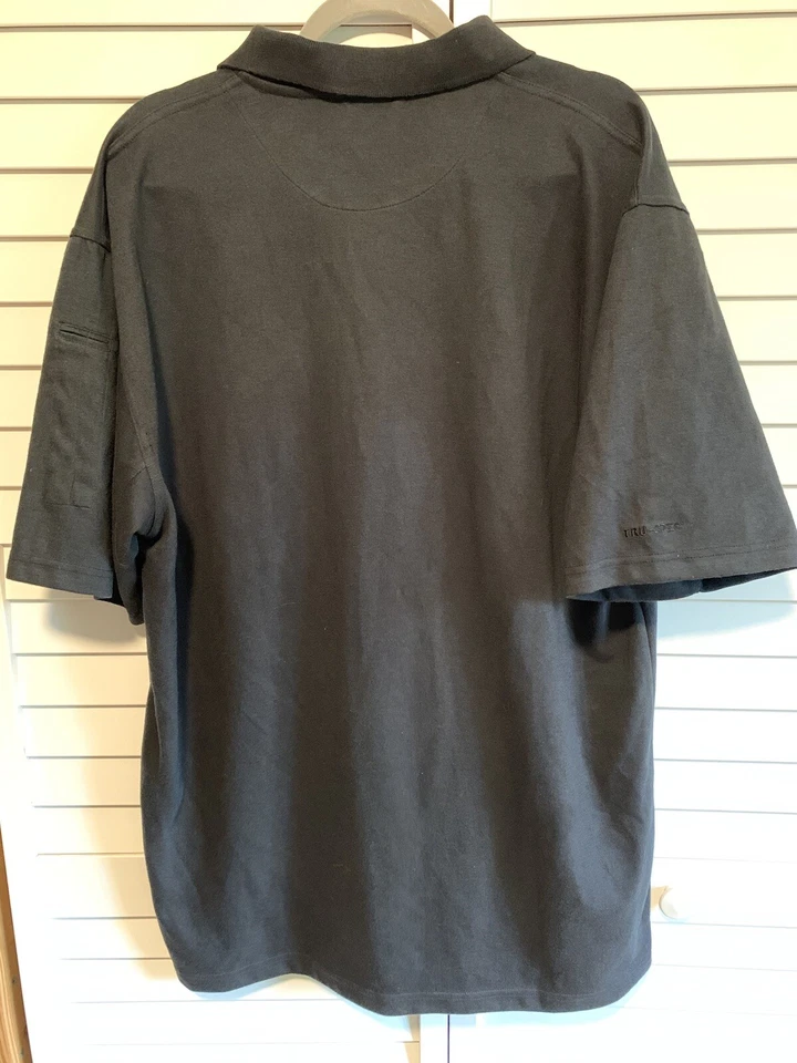 Camisa de golf táctica TRU-SPEC para hombre XL parche de colibrí bordado personalizado negra Foto 4 de 4