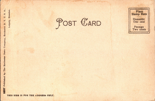 Antique Postcard 1907 Institution for the Blind Columbus Ohio - Picture 2 of 2