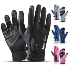 Winter Touchscreen Windproof Thermal Gloves Men Women Cycling Ski Driving Gloves