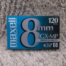 Maxell GX MP 120 Camcorder Cassette Tape Video Sealed Videotape Recorder New