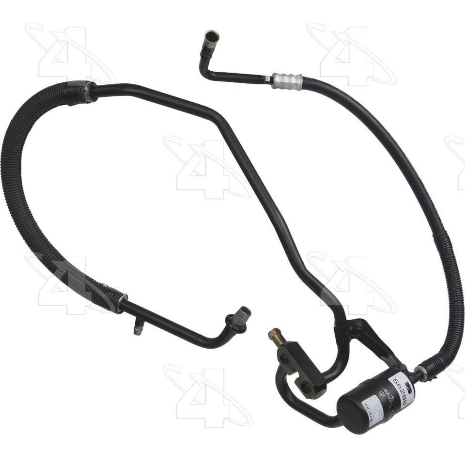 Conjunto de manguera de descarga/succión de refrigerante de aire acondicionado de 4 estaciones para Ford Escort 1997-2002 Foto 3 de 3