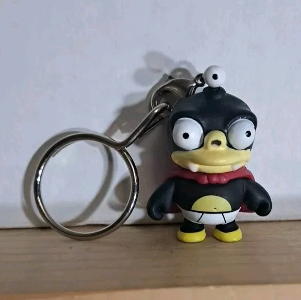 Kidrobot - Futurama - Keychain Series 1 -  Nibbler - Zipper Pull - New - Image 4 of 4