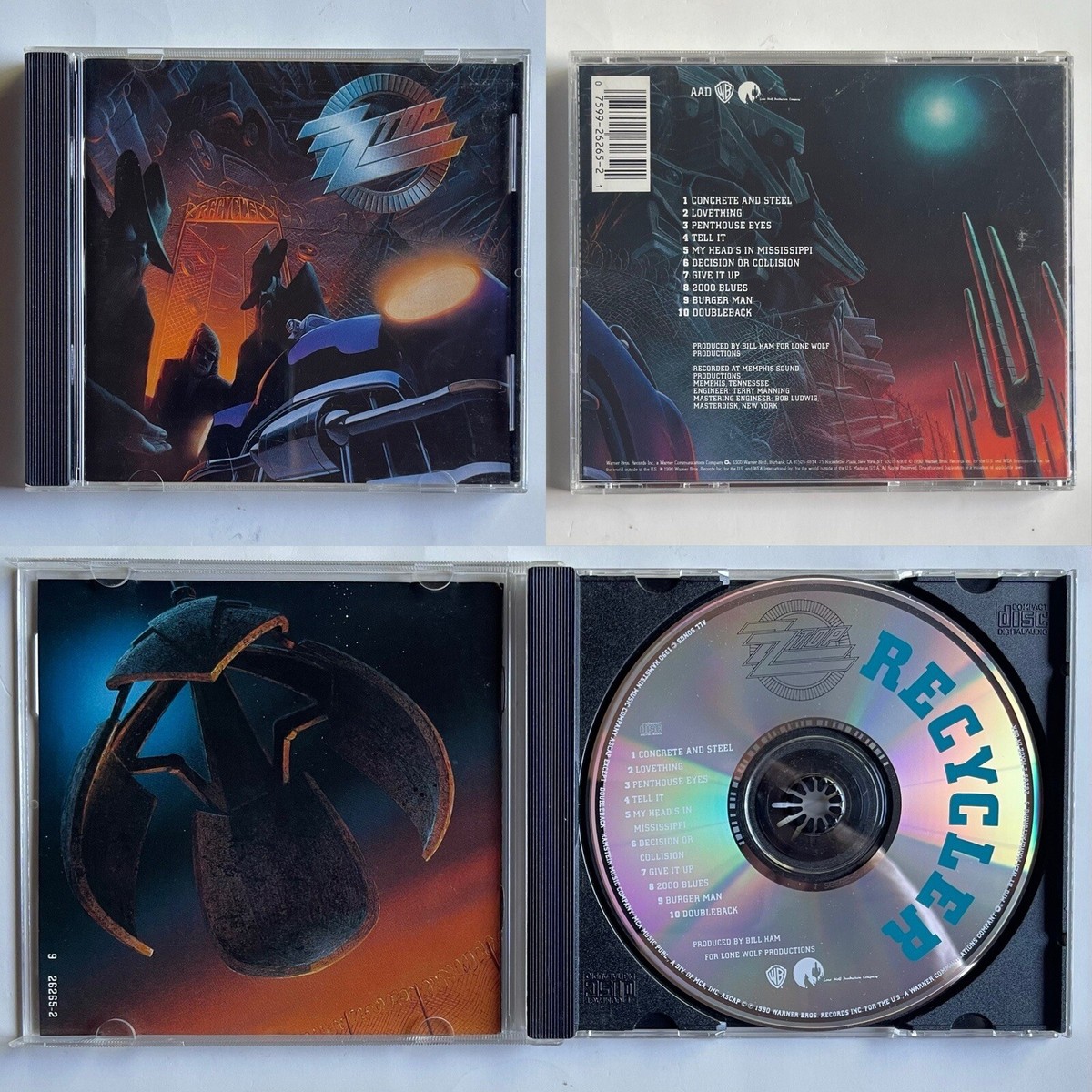 ZZ Top Billy Gibbons CD Lot X 15 | eBay