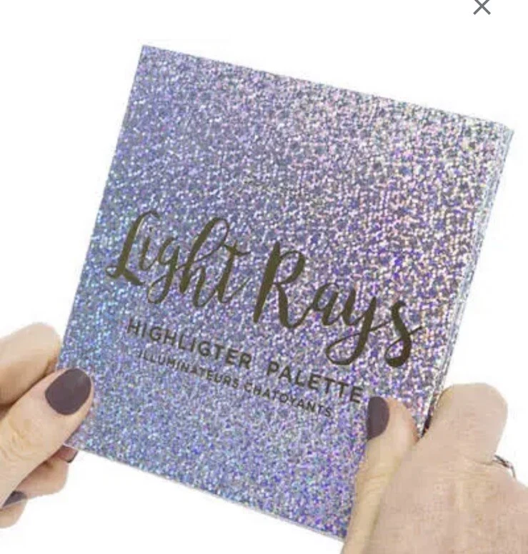 Style Essentials Cosmetics LIGHT RAYS Highlighter Palette 4 Highlighting Powders - Image 4 of 4