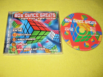 80s Dance Greats Volume One CD Album Hi NRG, Disco ft 12'' Mixes Evelyn Thomas