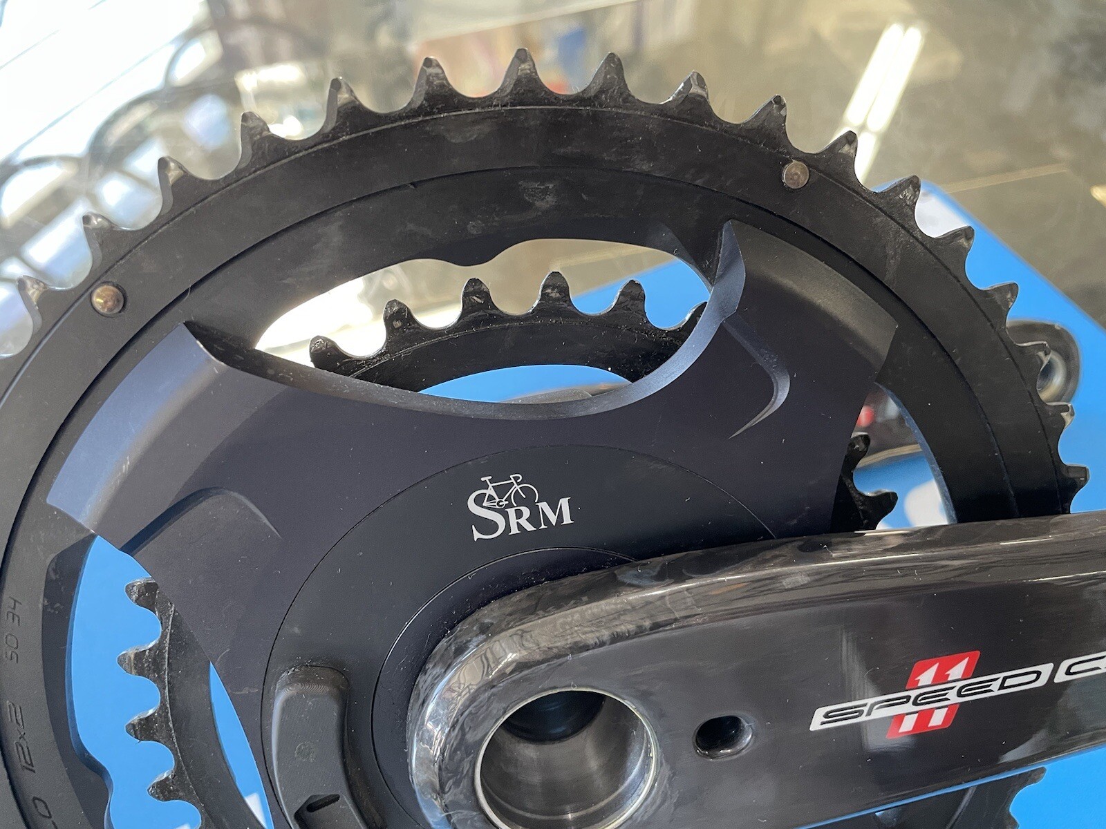 Campagnolo Super Record SRM Power Meter Crankset 11 12 Speed 50/34