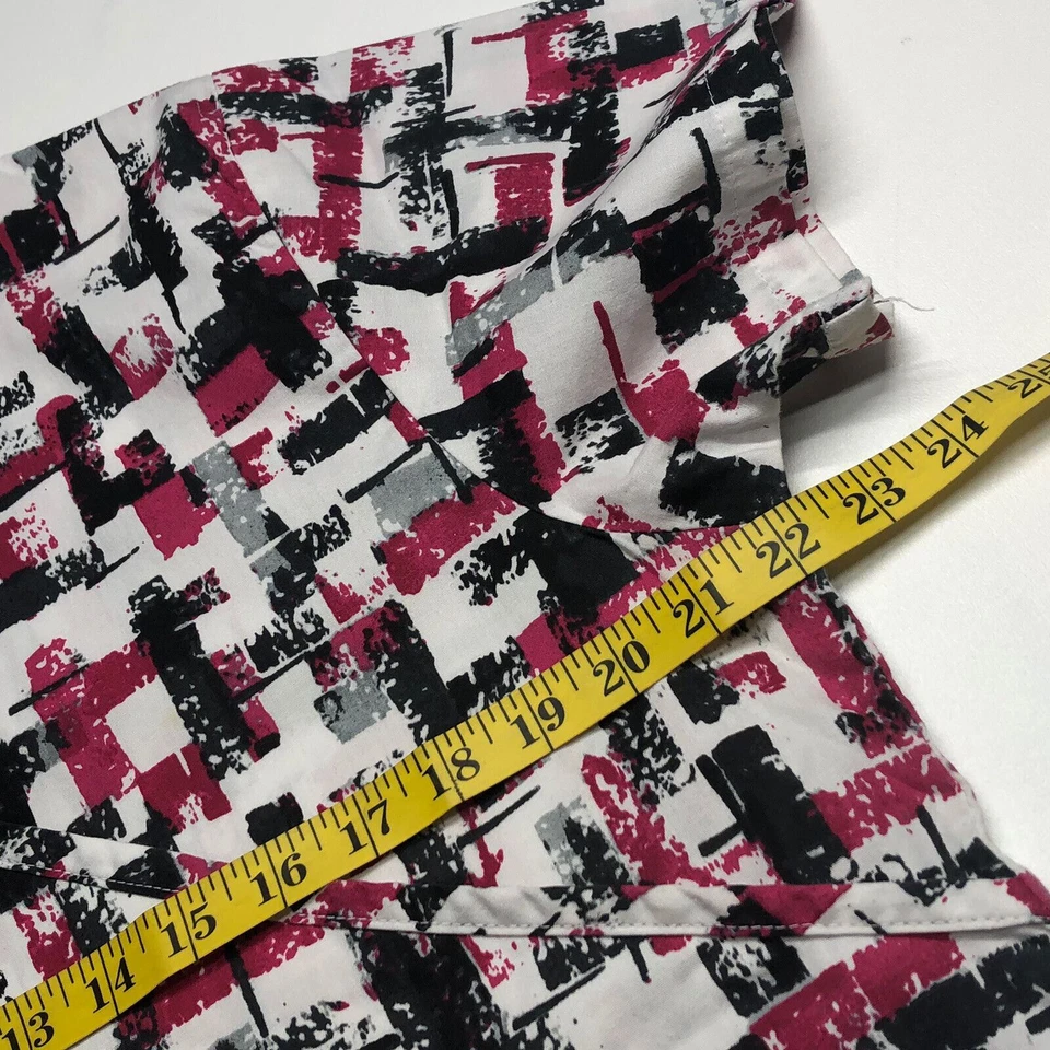 Womens Bonita Scrubs Size Small Uniform Top Multicolored - Image 4 of 4