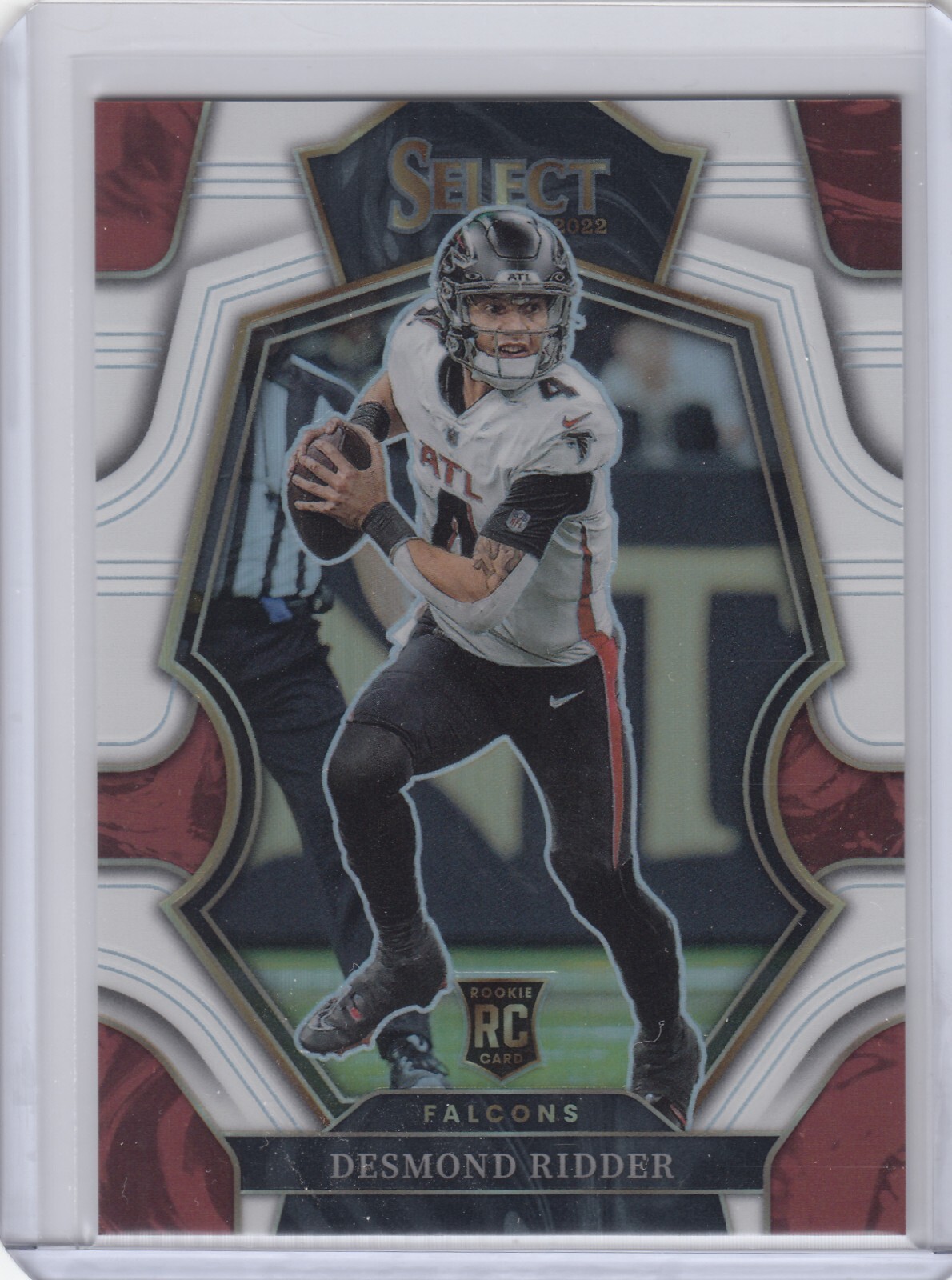 #/35  Desmond Ridder RC ▪ 2022 Select  WHITE Prizm  Premier #104   Rookie