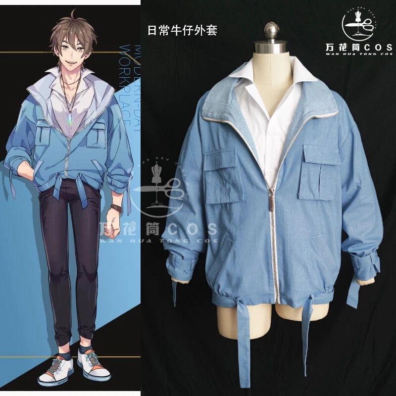 Anime denim deals jacket