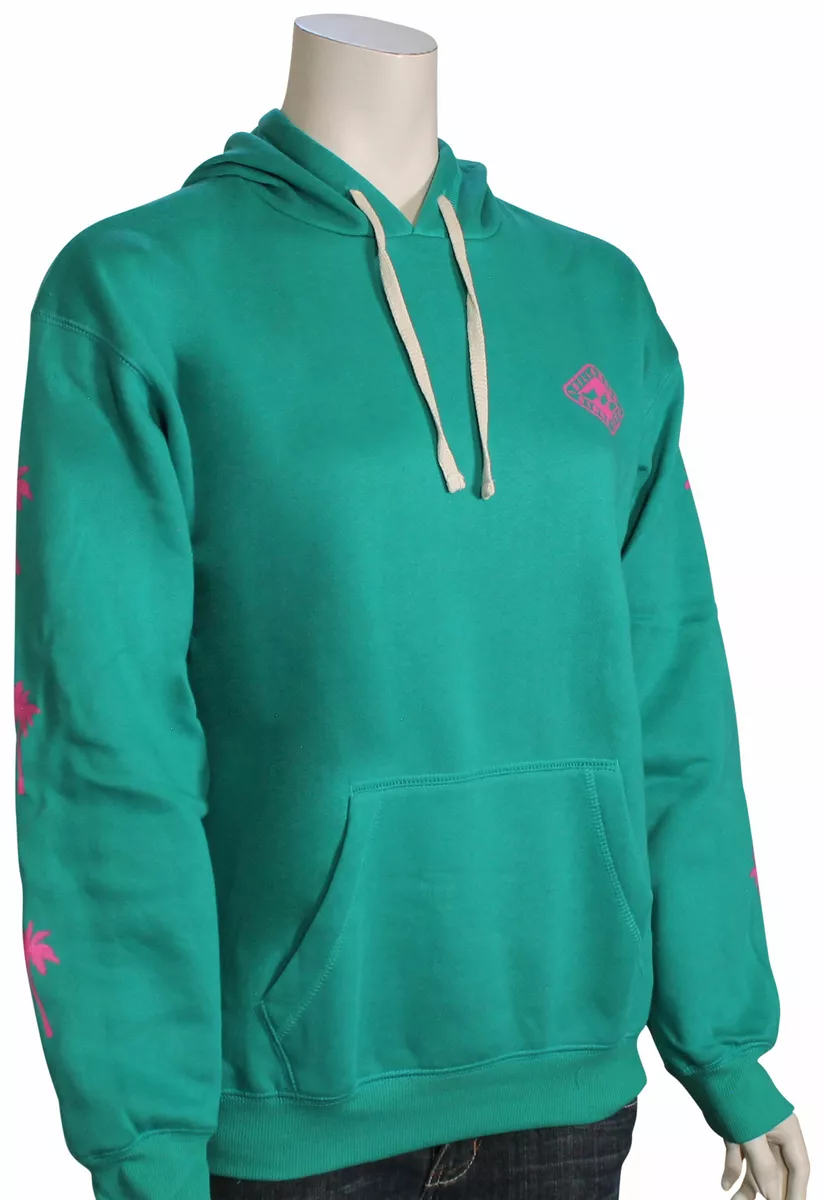 Billabong Windy Palms Women's Pullover Hoody - Emerald - New