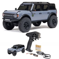 Axial 1/30 SCX30 Ford Bronco 4x4 RTR Gray Crawler w/Battery & Charger