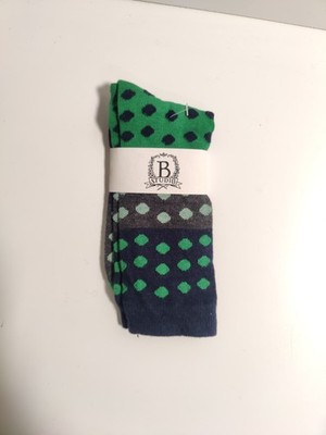 b studio -women's socks - multi color- Cashmere Blend - Made in USA **O35**