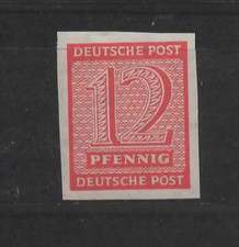 .SBZ- Saksonia Zachodnia 119X z plf. IX wg Sluyter (cyfry I) niestemplowane