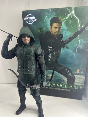 Hot Toys The Green Arrow Action Figure Soosootoys 1/6 Sst019 Green