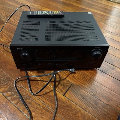 Denon AVR 590 5.1 Channel HDMI Surround Sound Receiver Bundle w/ Original Remote