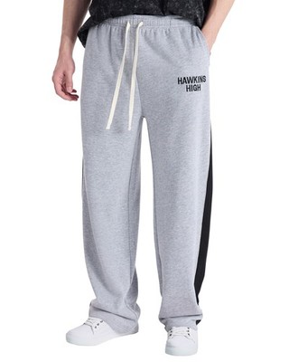 Stranger Things Sweats Men's Hawkins High Straight Leg Lounge Pants