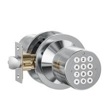 Door Knob with Keypad, Door Lock with Code, Keyless Entry Keypad Door Locks w...