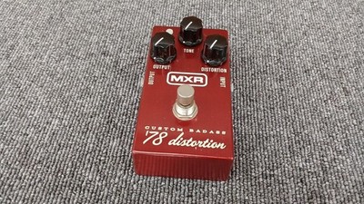 MXR CUSTOM BADASS 78 DISTORTION EFFECT PEDAL Vintage Authentic