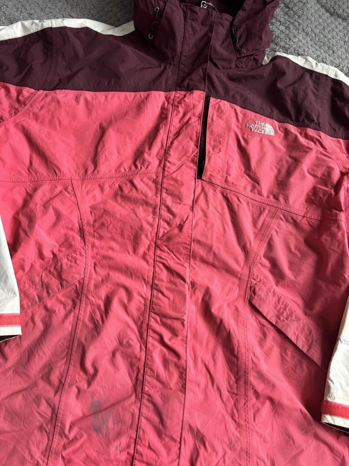 Women’s The North Face HyVent Full Zip Jacket Size XL Three Way Colour Block - Image 4 of 4