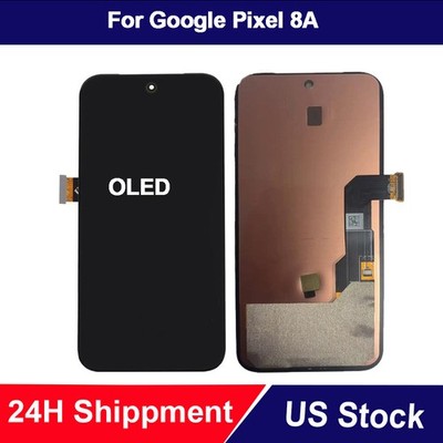 For Google Pixel 8A OLED Display LCD Touch Screen Digitizer Replacement Assembly