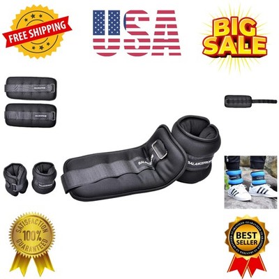 Fully Adjustable Ankle Wrist Arm Leg Weights, 1-20LBS, Multiple Options