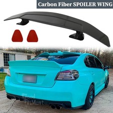 For Subaru 15-21 Impreza Wrx Sti Sedan 47 Rear Trunk Wing Spoiler Carbon Fiber For Subaru 15-21 Impreza Wrx Sti Sedan 47 Rear Trunk Wing Spoiler Carbon Fiber
