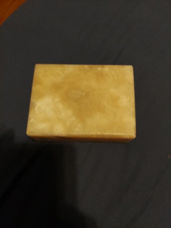 Vintage Marble Toothbrush Pen Holder Solid Stone 