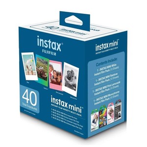 Fujifilm Instax Mini Paquet de valeurs pour les films de variétés 40 Nombre