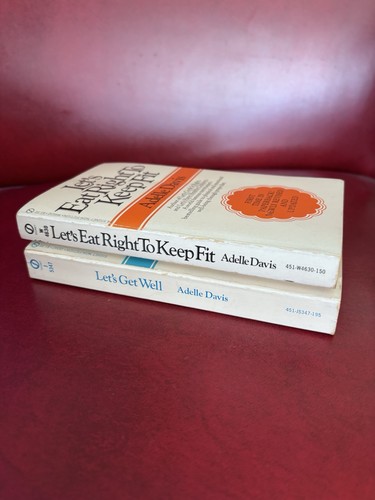Let's Get Well & Let’s Eat Right To Keep Fit Adelle Davis Paperback Books - Picture 2 of 10