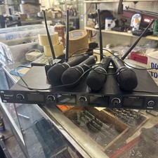 BIETRUN WXM26 PROFESSIONAL 4-CHANNEL WIRELESS MICROPHONES SYSTEM