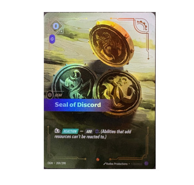 Riftbound | Seal of Discord | OGN 204/298 | Eng