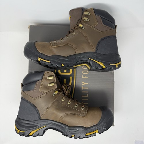 Herren Keen Utility Mount Vernon 6 in Stahlkappe Wasserdicht Arbeitsstiefel Größe 10.5D - Bild 2 von 14