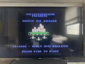 GHOST N ZOMBIES ultra rare cartridge Colecovision No Sgm required