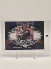 2007 Upper Deck Essential Elements Dual Game Used Dual Patch Carlos Beltran!