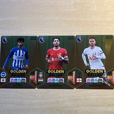 Panini Adrenalyn XL Premier League Plus 2024  3 Different Golden Baller Cards 